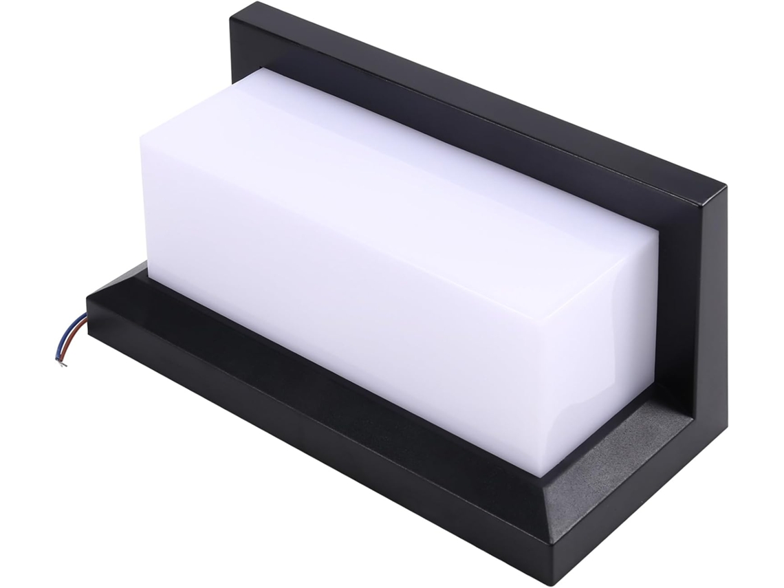 Luminária De Parede Externa À Prova Dágua Com Energia Solar, Led, Super Rápida, Com Sensor De Movim Gokoco