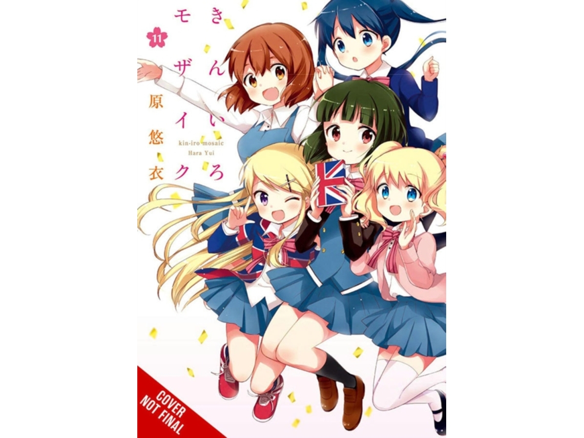 Livro Kiniro Mosaic, Vol. 11 de Yui Hara (Inglês)