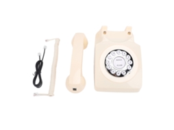 Telefone Fixo com Fio Retro Clássico Armazenamento de Números para Casa