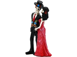 Estatueta Decorativa De Esqueleto, Decoração Assustadora De Halloween Em Resina |