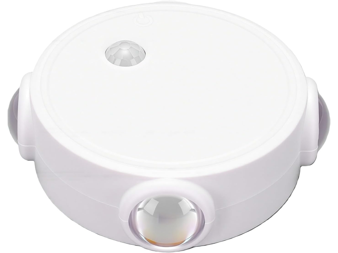 Luz Noturna Com Sensor De Movimento, Opções Cores Rgb E Baterias