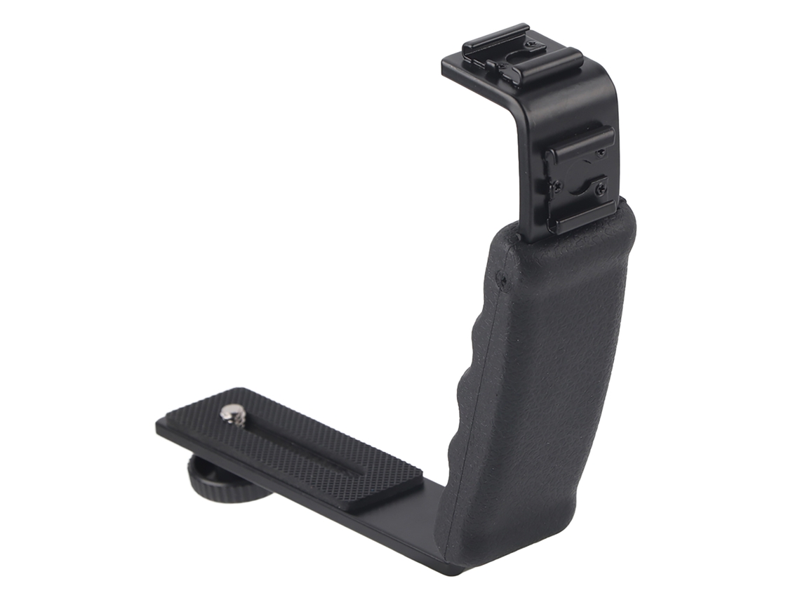 L Shaped Handheld Stabilizer Bracket With Cold Shoe Interface For Dji Om 4/osmo Mobile 2 3 LAXISCREED
