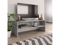 Vidaxl Móvel P/ Tv 100x40x40 Cm Derivados De Madeira Cinzento Cimento