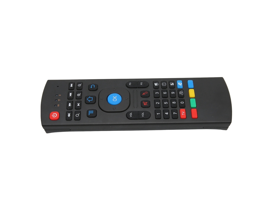 Rato Voador Sem Fio 2.4g com Teclado Controle para Android, PC e Projetor