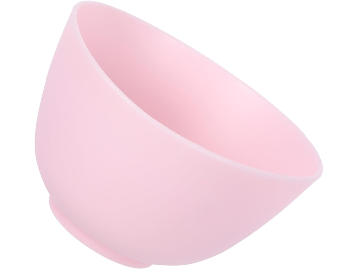 Tigela De Silicone Rosa 12,5x8cm Para Condimentos