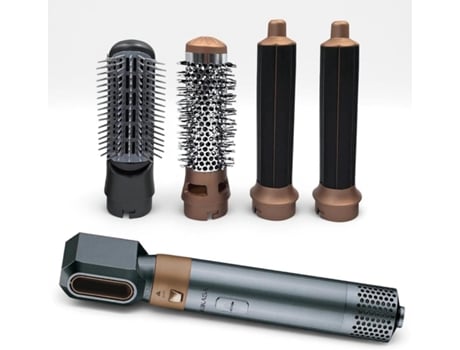 Secador Iônico 5 Em 1 850w Kikasa | Cor Preto Fosco