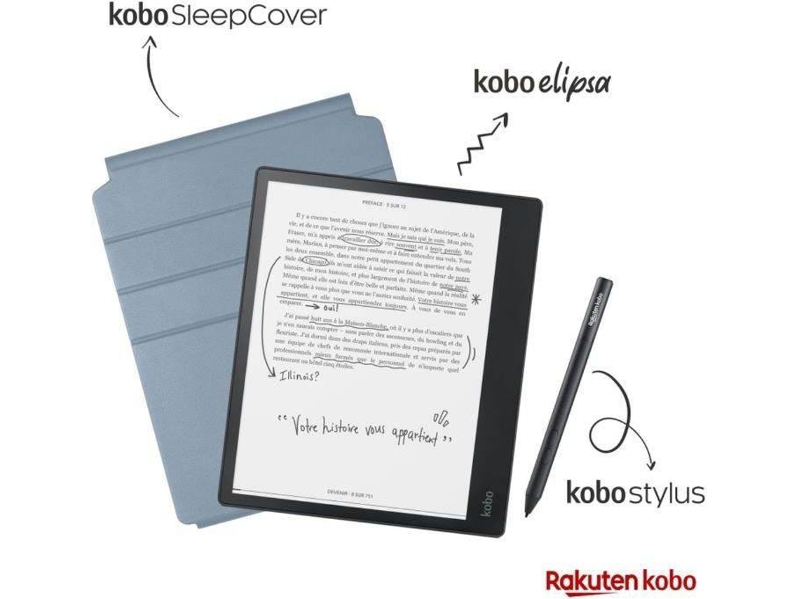 Ebook + Capa SleepCover + Caneta KOBO Elipsa