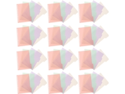 Divisórias Com Abas Ultechnovo A5 Para Filchário, 48-folhas Transparent Plastic Dividers For Cadenmos 20-rings