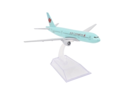 Primerox modelo de Avião em Liga para Coleção Decoração Presente com Base e Suporte 15,5cm