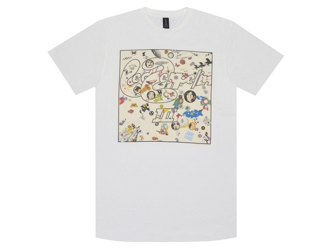 Led Zeppelin Iii Album T-shirt Classic Unisex Adults Size:xxl