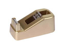 Dispensador de Fita Adesiva Prático com Suporte Reutilizável, Cortador Profissional e Design Robusto e Portátil para Uso no Escritório. GOKOCO