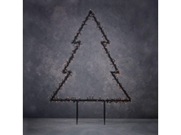 LUCA Figura Exterior Árvore Natal 175 Leds 53X75 Cm