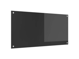 Vidaxl Painel De Cozinha Cinza Escuro 100 X 50 Cm Vidro Temperado