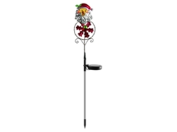 Laxiscreed Pisca-outlet Luz De Natal Led Com Boneco De Neve, Veado E Pinguim Para Decoração De Jardim