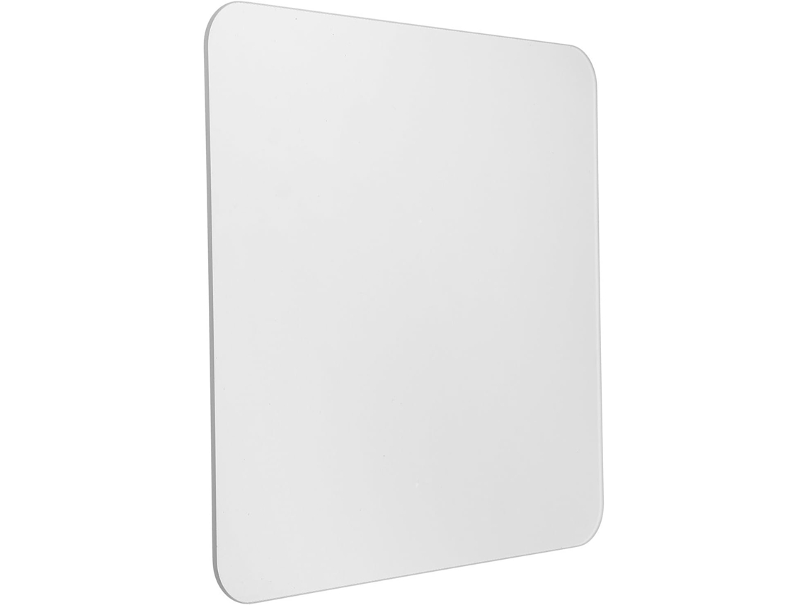 Mousepad Com Superfície Lisa E Design Ergonômico Em Vidro Transparente.