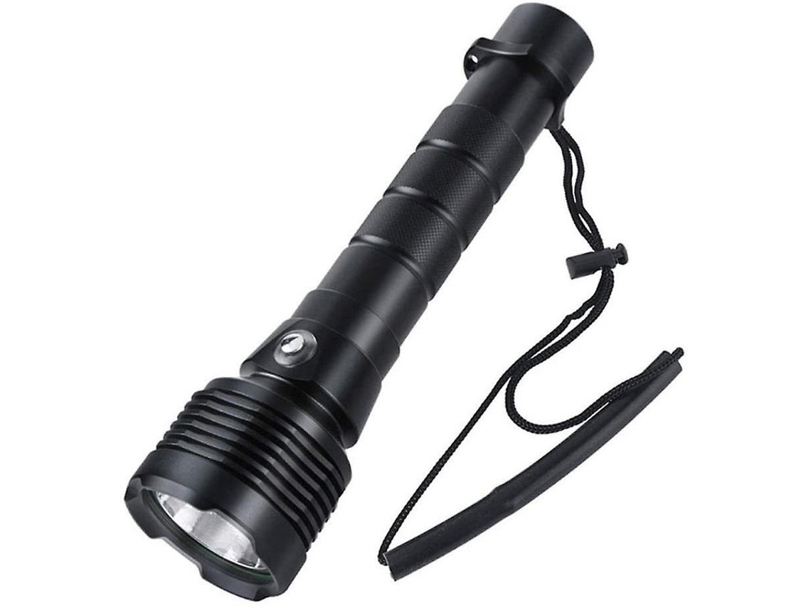 Tocha Mergulho Portatil Super Brilhante Tactica Camping/caminhadas/ciclismo/emergencia Preto Yizhood