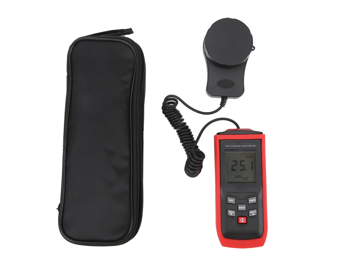Medidor de Iluminância Digital Ta8133 S/MARCA, alta precisão, para exterior