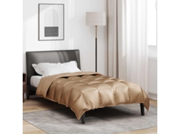 Vidaxl Edredom De Inverno 155 X 200 Cm 450 Gsm Ouro