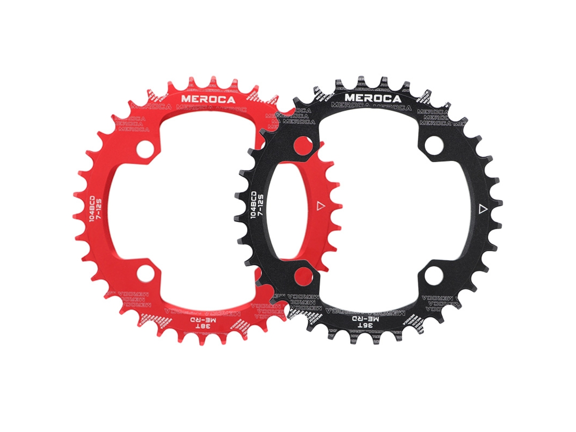 Coroa Meroca 104bcd Mtb 34t 32/34/36/38t Pedivela Placa Dentada 104bcdvayotoy