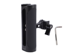 Camera Side Handle 1/4 3/8inch Thread Cold Shoe Mount Adjustable Up Down Camera Left Right Side Hand Grip For Fill Light Microphone LAXISCREED
