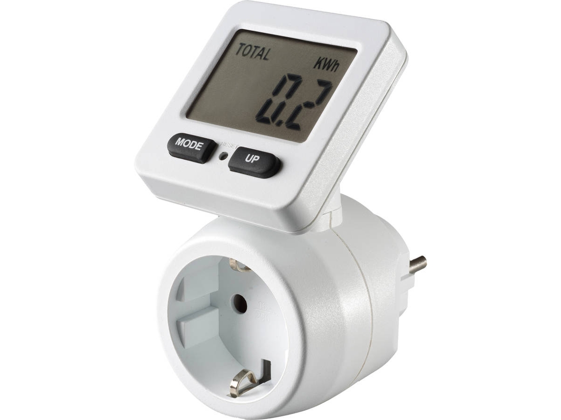 Adaptador VIVANCO Contador Eletrico 3680W (Branco)