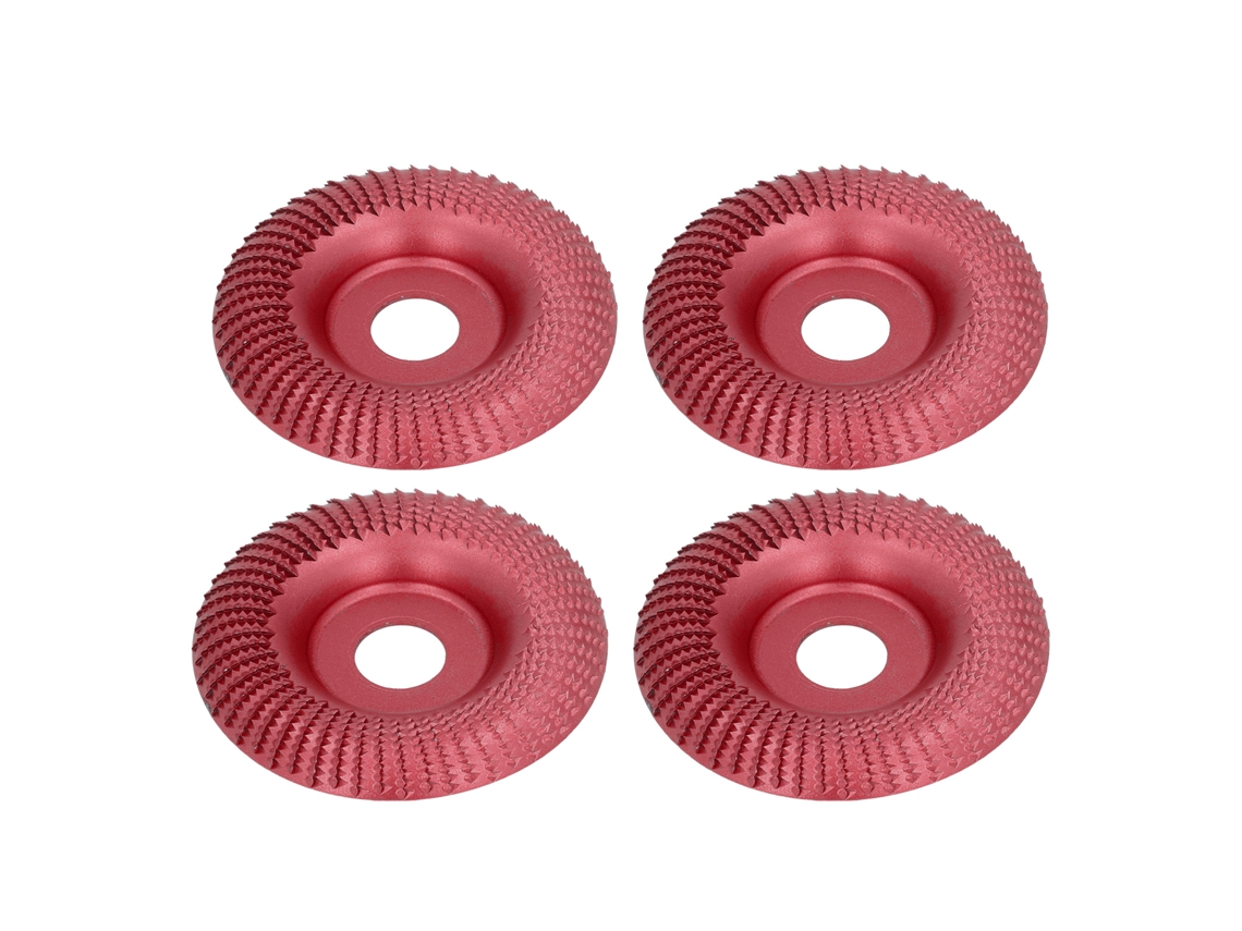 Peças De Disco De Mezclilla 16mm De Aço Inoxidável Para Desbaste Rápido, Formação, Polimento E Lixamento Em Madeira Vinho Tinto