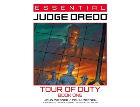 Livro Essential Judge Dredd Tour of Duty Book 1 de John Wagner (Inglês)