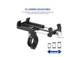 Suporte para Celular Ajustável e Ant Derrame para Bicicleta | S/MARCA