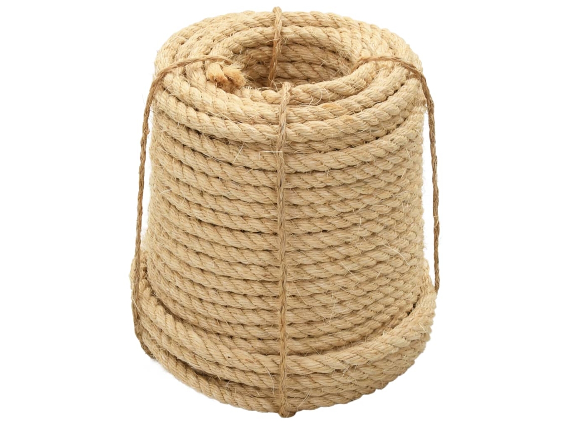 Vidaxl Corda 100% Sisal 14 Mm 100 M