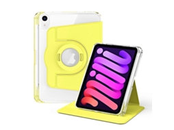Capa de acrílico transparente destacável com rotação de 360 graus para tablet da Webake