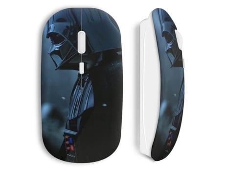 Rato Sem Fio Darth Vader Preto Star Wars MANIACASE