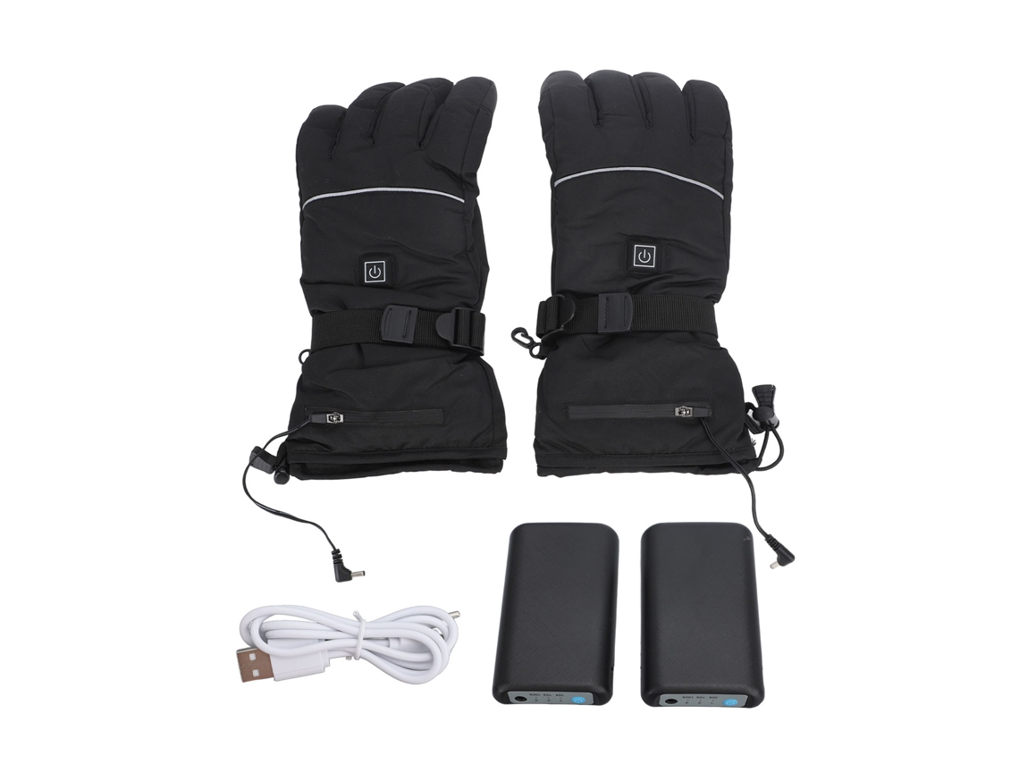Guantes Eléctricos Calentados Impermeables con Pantalla Táctil para Invierno y Deportes | S/MARCA