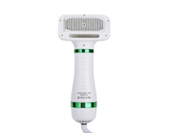 Secador De Cabelo 2 Em 1 Pet Blower Slicker Escova Portátil Grooming Warm 3 Modos