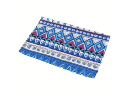 Toalha de Mesa em Algodão Azul 30X40Cm NEVEANCE