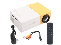 Projetor Portátil LAXISCREED 1080p com Interfaces Multimídia