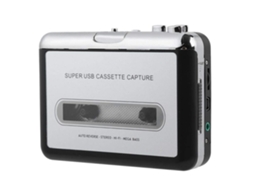 Conversor De Cassete Lurelia Para Mp3/cd, Gravador Usb Wav/mp3, Alimentação Aa Ou Usb