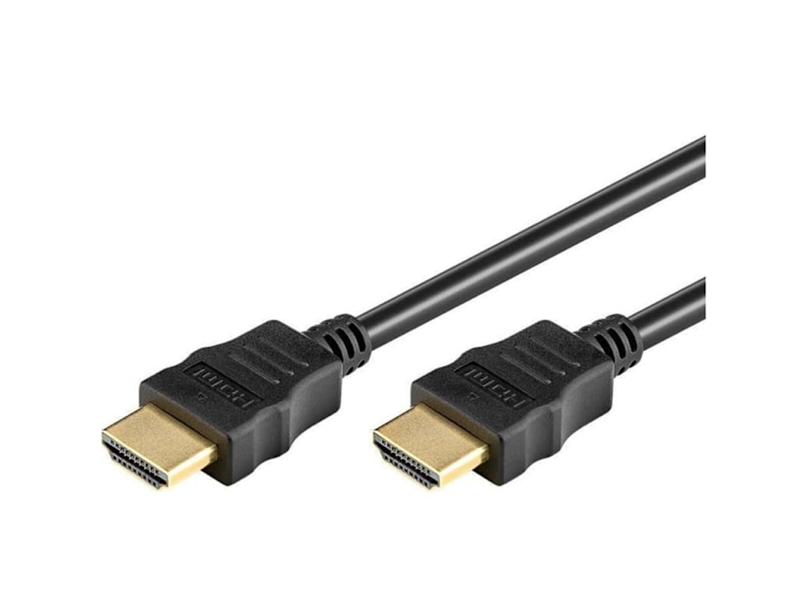 Cabo Hdmi de 10 M, Banhado a Ouro, 1.4 Mm, Redondo, Preto AQUAFORGE