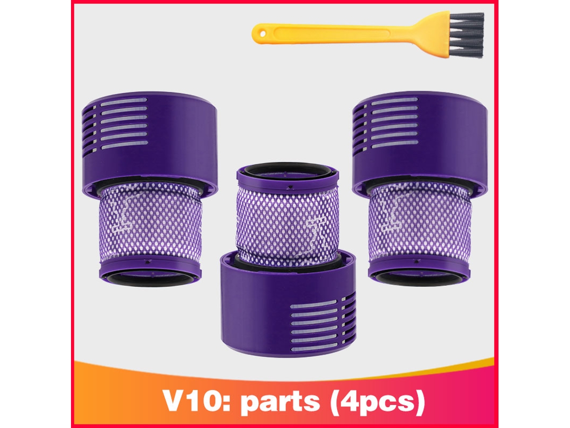 Unidade hepa de filtro lavável para dyson v10 sv12 ciclone animal absoluto total limpo aspirador filtros peças reposição acessórios
