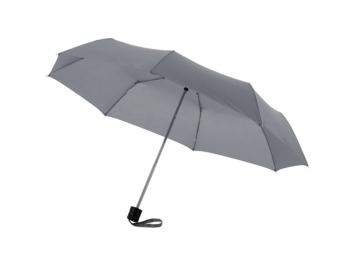 Guarda-chuva dobrável de 21,5 polegadas (54,6 cm) com abertura unidirecional.