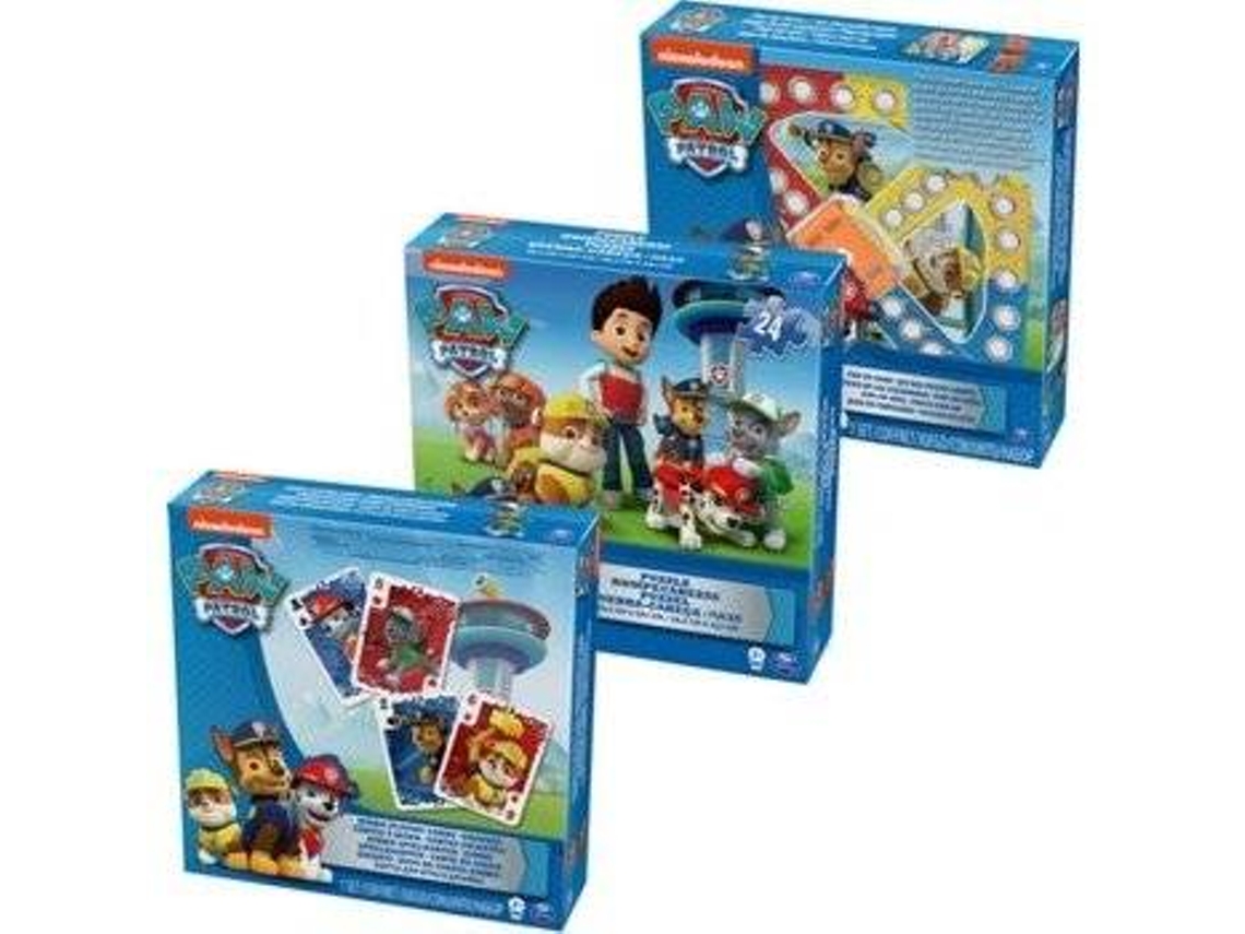 Jogo de Tabuleiro SPIN MASTER 3 Pack Games Bundle