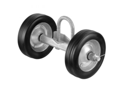 Conjunto De Roldanas Para Portões Pesados 32 60mm Até 272kg Tekmaquinas
