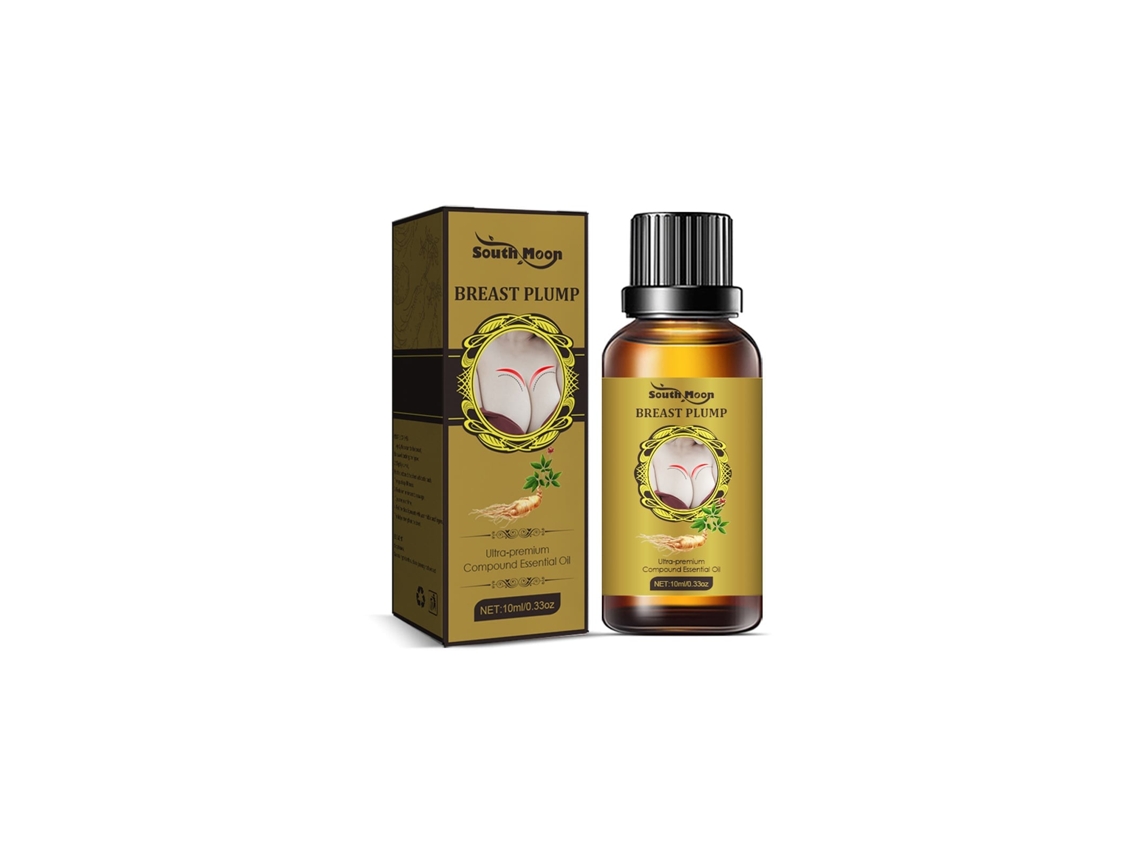 Óleo South Moon 10ml para Melhoria da Firmeza Dos Seios LAXISCREED