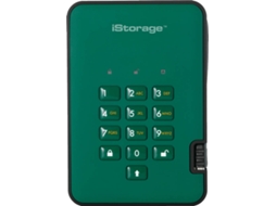 Disco SSD Externo ISTORAGE diskAshur 2 (256 GB - USB 3.1 - 294 MB/s)