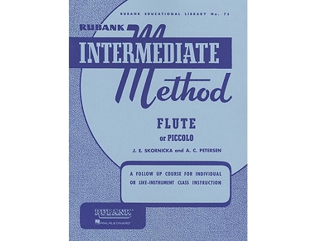 Livro RUBANK INTERMEDIATE METHOD de A C Peterson e Joseph E Skornicka (Inglês)
