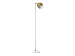 Luminária de Chão Moderna com Cúpula Regulável Estilo Vintage,compatível com E27 40w dourada BTFORUS