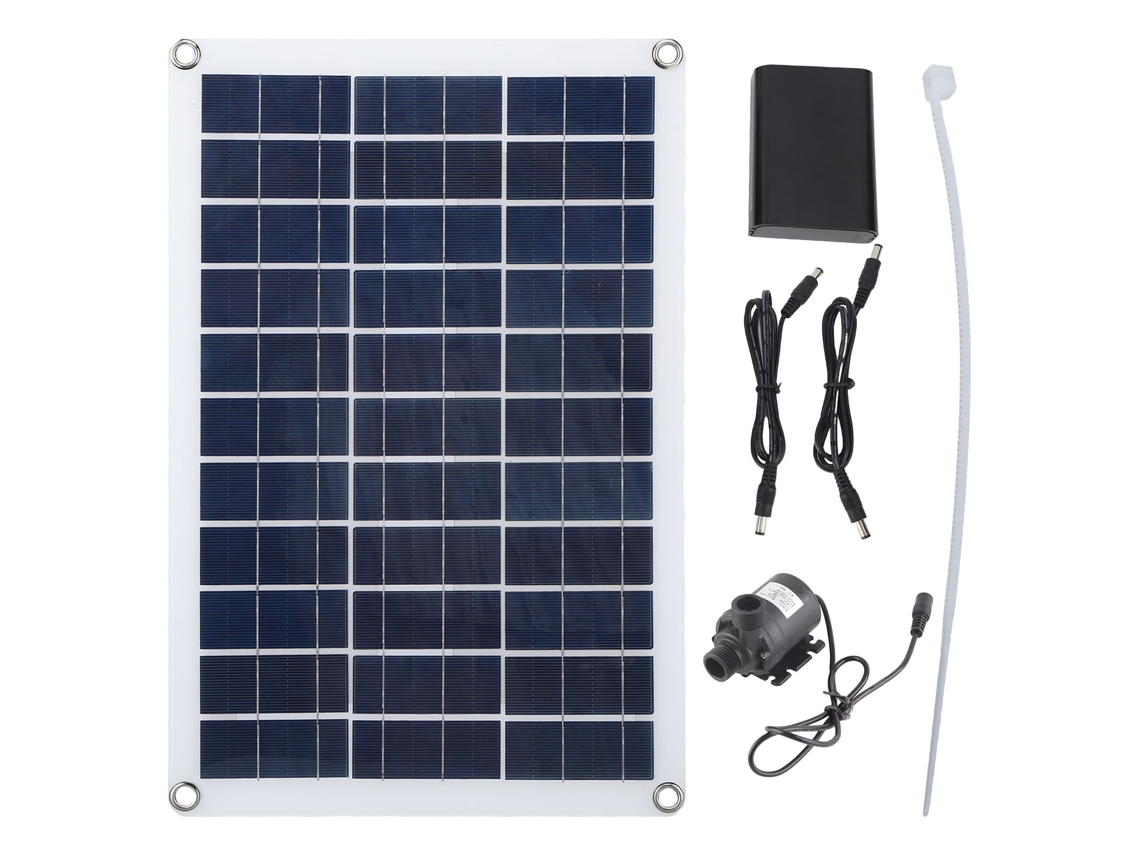 Bomba de água solar de 12 V (conjunto sem dreno CC com operação contínua e baixo ruído)