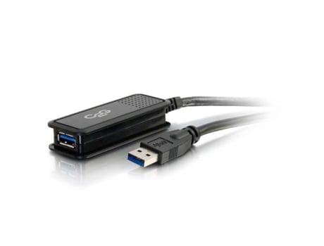 Cabo de Dados C2G (USB A - 5 m - Preto)