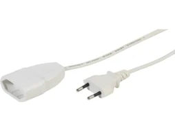 Prolongador 6T VIVANCO 1 EU M-F 5M (Branco)