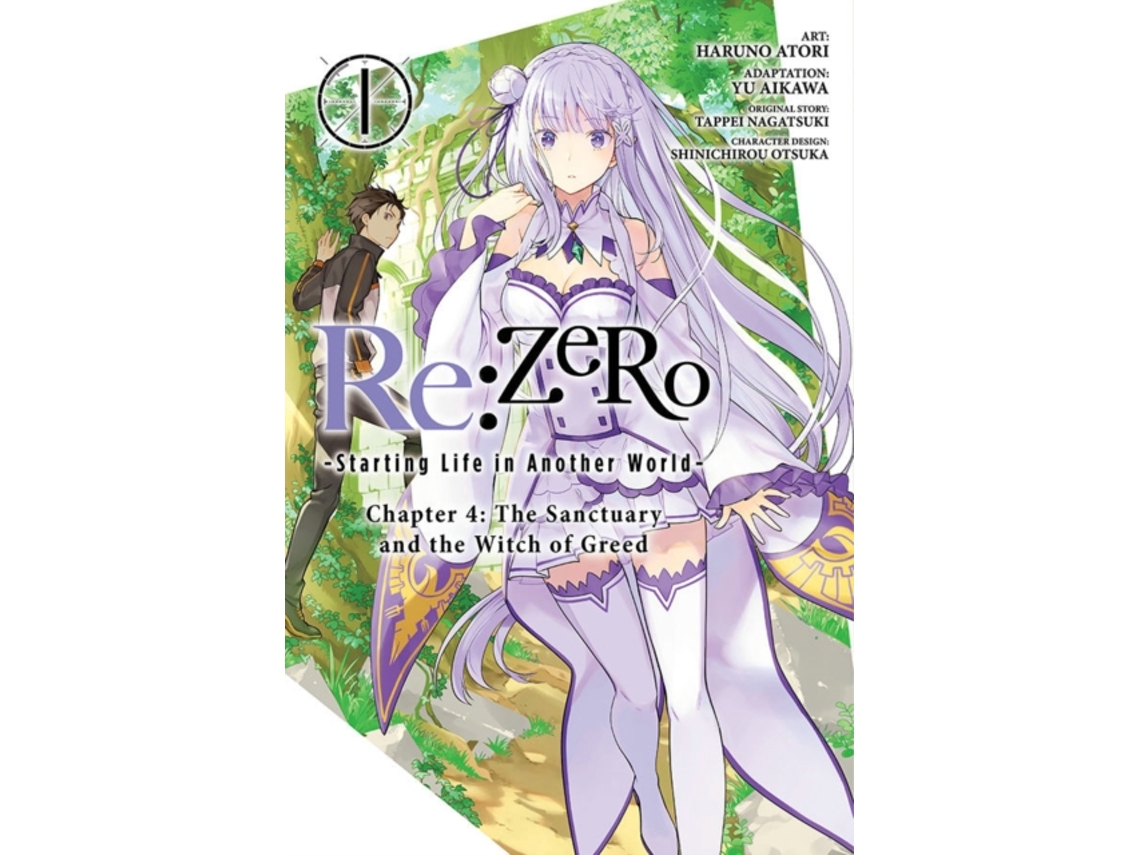 Livro ReZERO -Starting Life in Another World-, Chapter 4, Vol. 1 de Tappei Nagatsuki (Inglês)