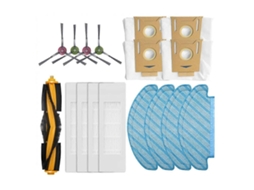 Para Debot N10 / N10 Plus Escova Lateral Rolo Filtro Hepa Mops Saco De Pó Acessórios Para Aspirador De Pó Robô Brilvibera